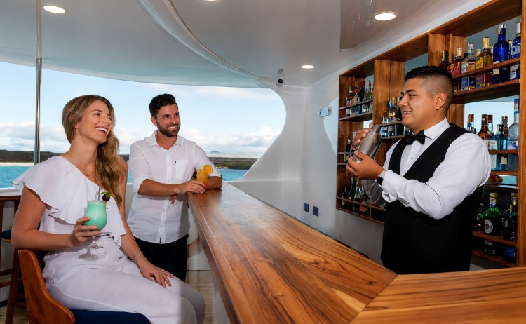 Galapagos cruise with Wendy Petrie horizon trimaran Royal Galapagos