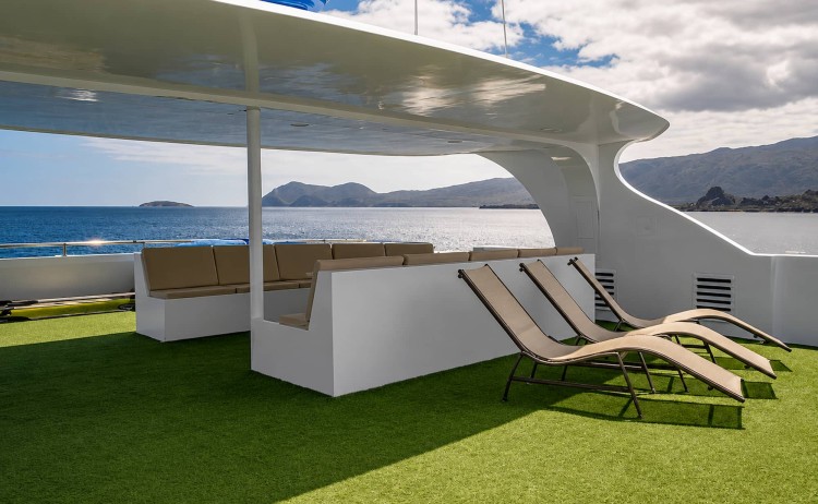 EcoGalaxy cruise sundeck area