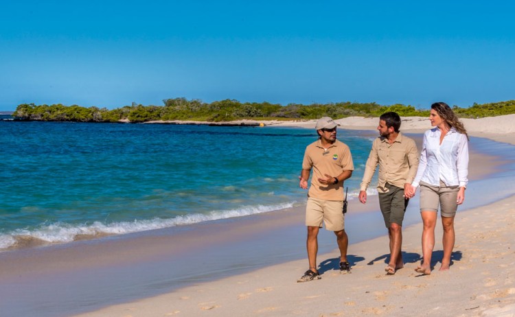 galapagos islands bachas beach metro