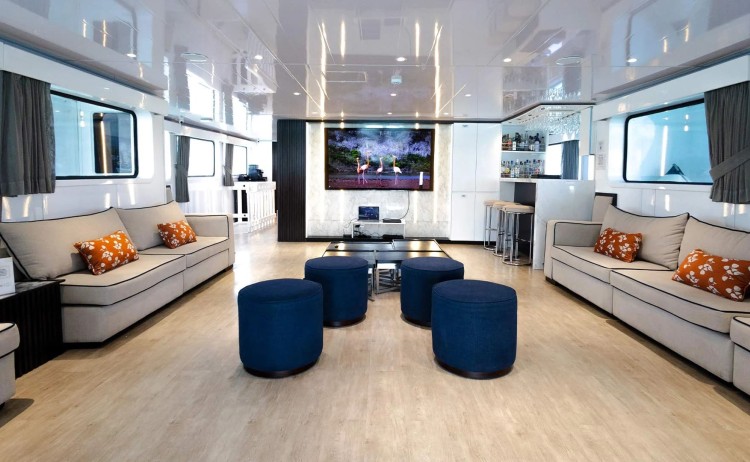 Galaxy diver III living room front view
