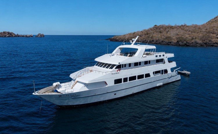Galaxy cruises yacht exterior