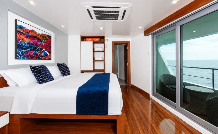 Galapagos Island cruise Infinity cabin