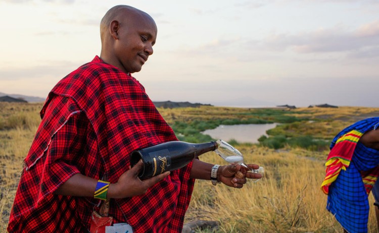 Great Rift Valley Trek local during sundowner