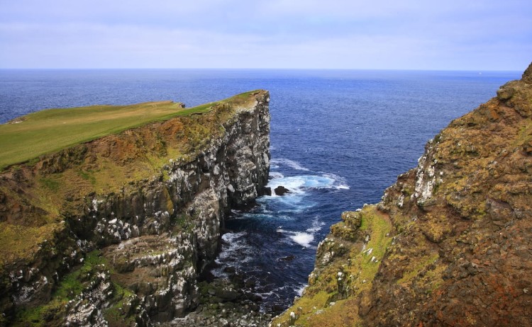 Iceland Grimsey Costline