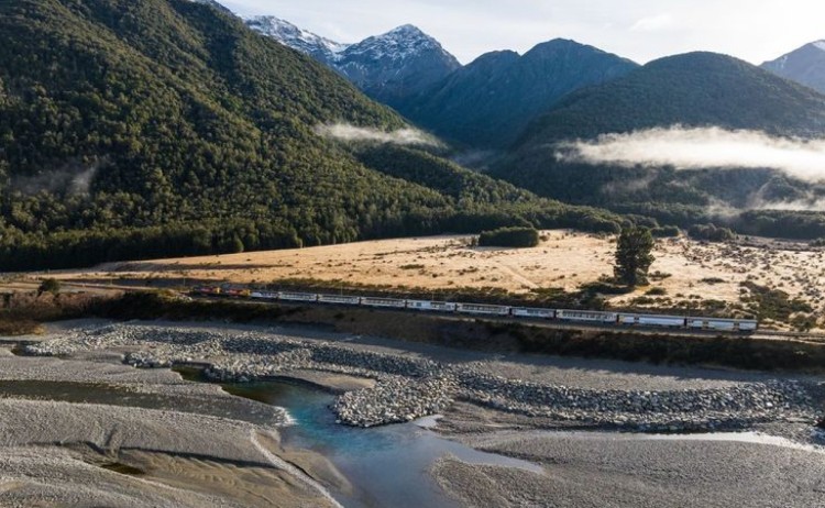 aerial view of tranzalpine v2