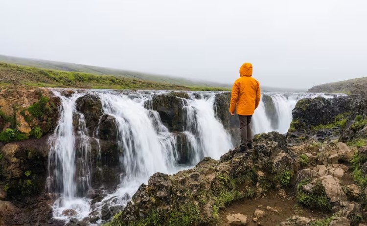 Iceland circumnavigation cruise Kolugljufur Canyon
