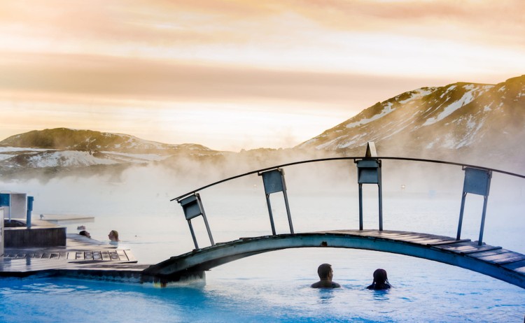 Thermal blue lagoon Iceland