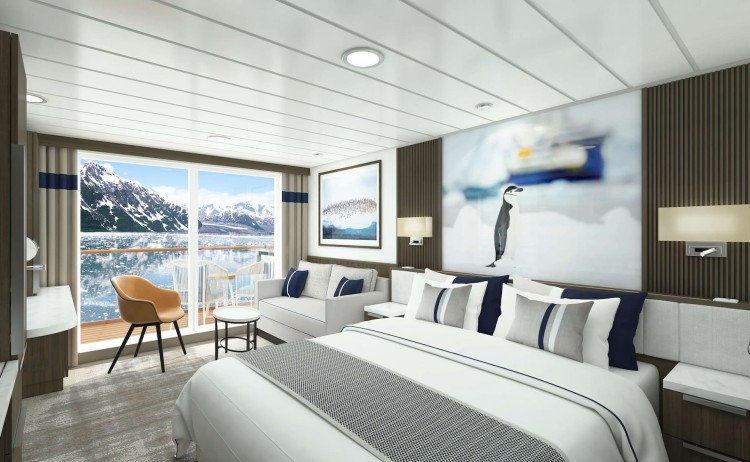 Douglas Mawson Balcony stateroom