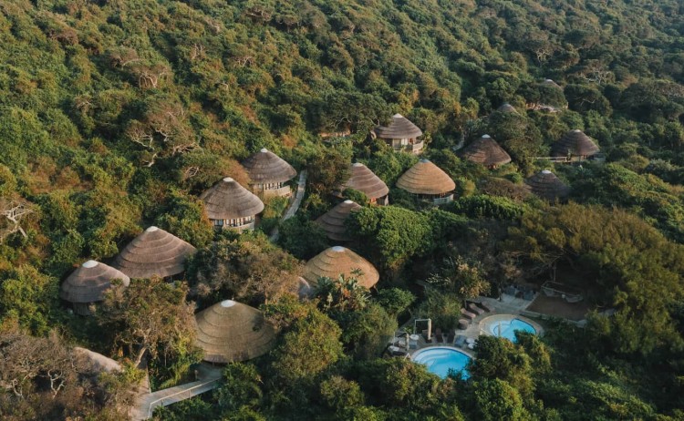 KwaZulu Natal safari Thonga beach lodge panorama