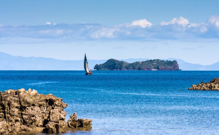 Northern Madagascar tour seascape near Nosy Be island