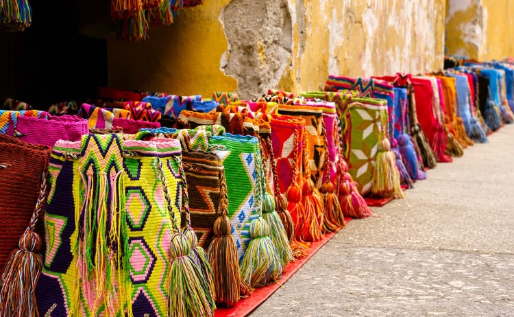 Magic of Colombia vibrant textile