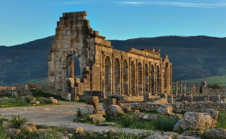 Ruins of an Ancient Roman City in Volubilis Morocco small shutterstock 276164615