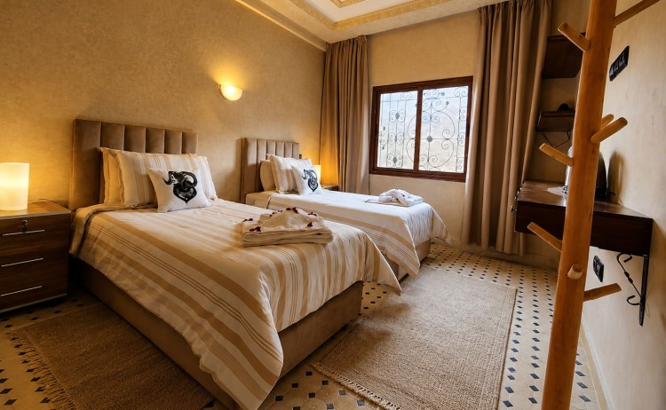 Mount Toubkal Summit Trek Refuge Le Mouflons 2 bed room
