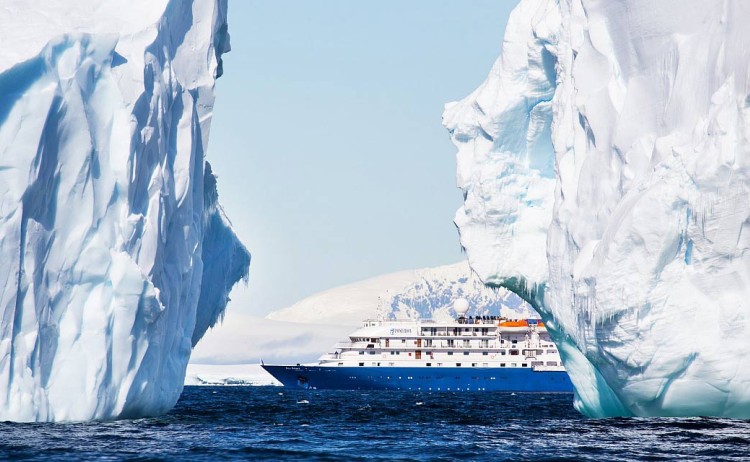 antarctic peninsula sea spirit ice burgs Poseidon