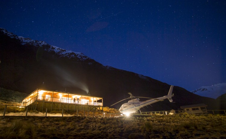 AlpineLodge at Night