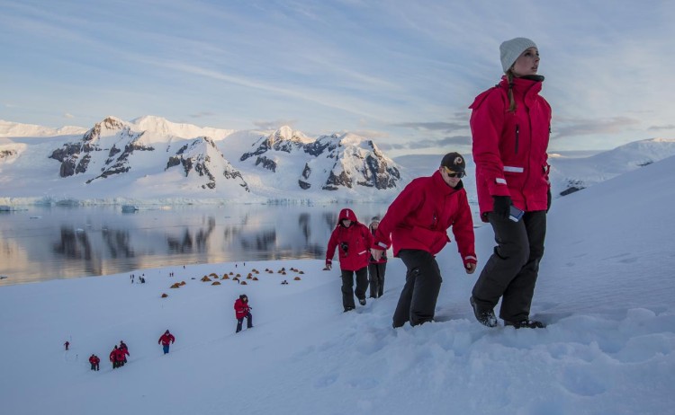 Antarctica Ronge Island Camping Travellers Hiking G Adventures