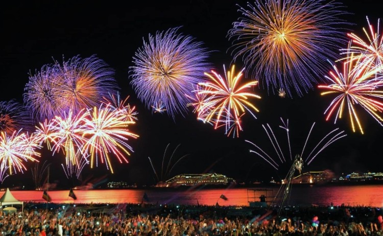 rio carnival package fireworks