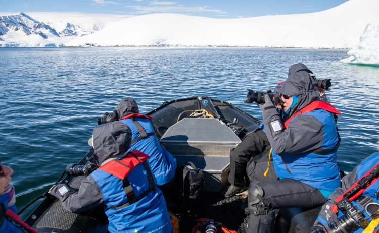 Zodiac Cruise Enterprise Island Antarctica Max Seigal scaled