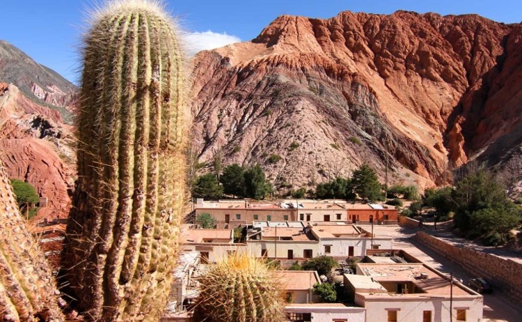Salta Valleys, Purmamarca town Argentina
