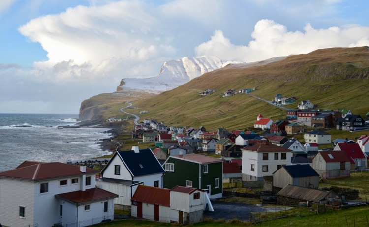 Faroe island town