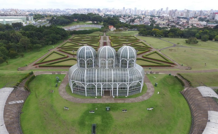 Botanical Garden of Curitiba Brazil.