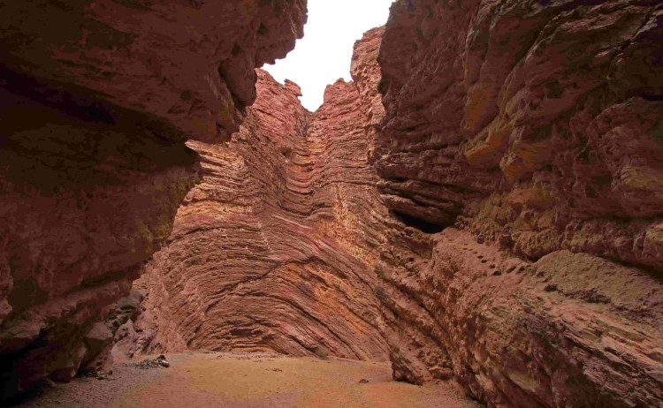 Amphitheater Quebrada de Cafayate valley Argentina