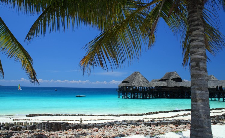 Paradise beach in Zanzibar small