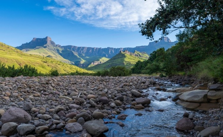 Tugela Gorge Trail, Drakensberg Mountains, South Africa