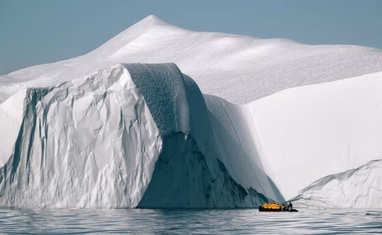 Greenland cruise Zodiac cruising Ilulissat