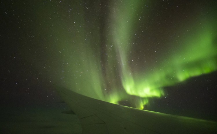 Southern lights flight 5