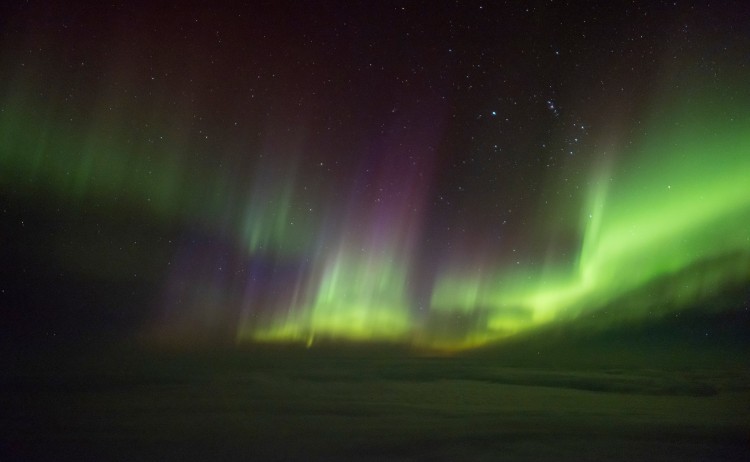 Southern lights flight 3