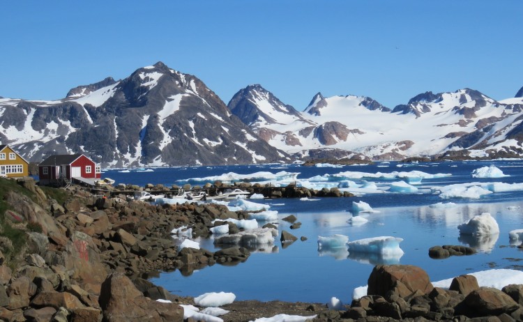 Breathtaking landscape of Arctic