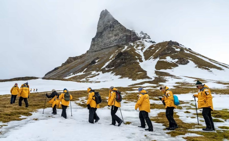 Spring in Svalbard Alkhornet guided walk