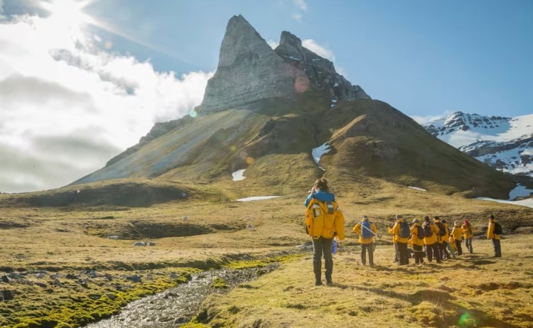 Svalbard in Summer alkehornet hiking