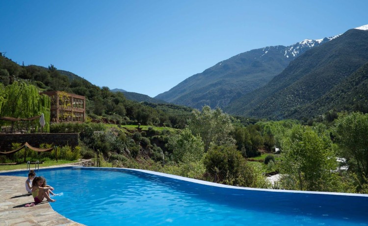Taste of Morocco view of Atlas Mountain