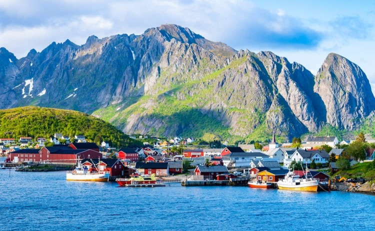 Ultimate Arctic Odyssey view of Reine village