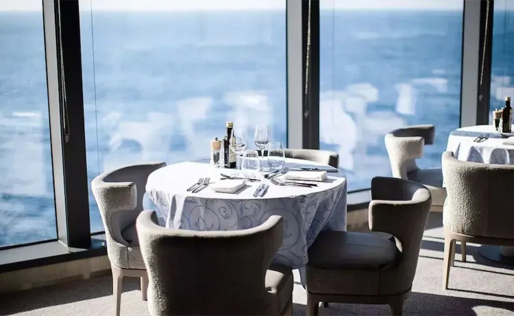 Unexplored East Antarctica Le Commandant Charcot restaurant