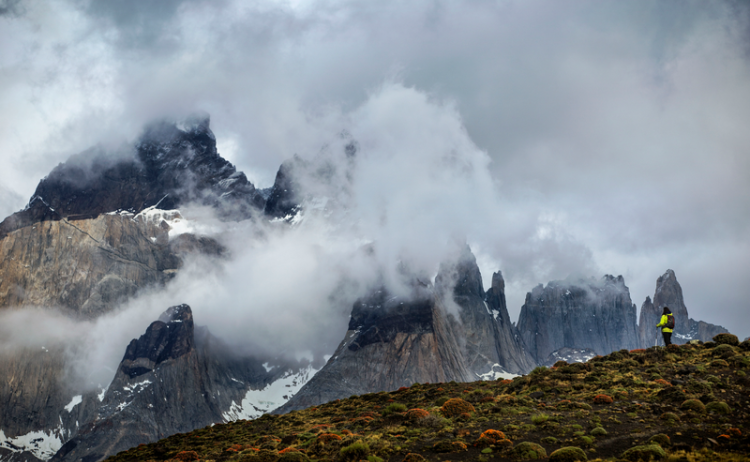 Landscape of Torres del Paine National Park