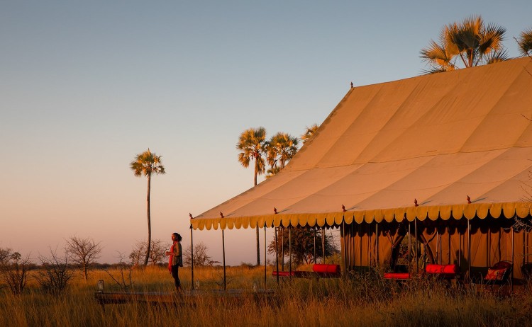 Jacks Camp Guest tent exterior