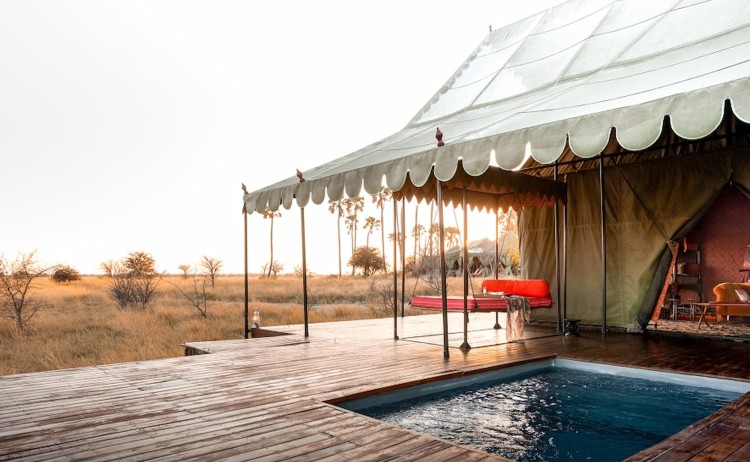Jacks Camp stay private plunge pool