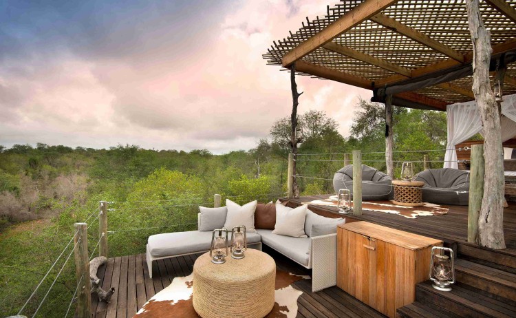 Lion Sands Kingston Treehouse 4 Lounge Area