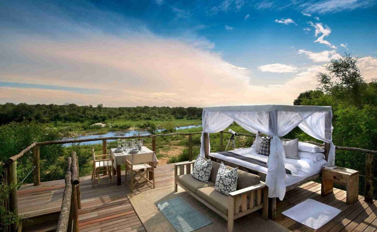 Lion Sands Tinyeleti Treehouse 4 Treehouse Day View