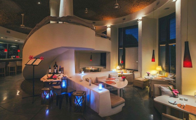 Dining area of the lodge
