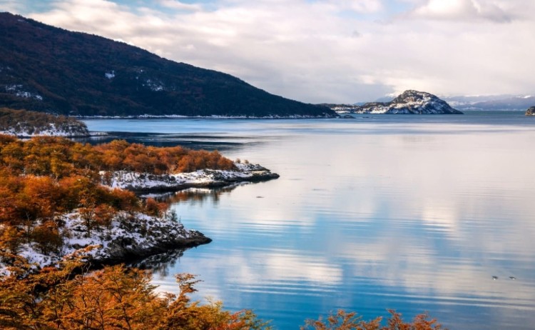 Lapataia Bay in Tierra del Fuego National Park v2