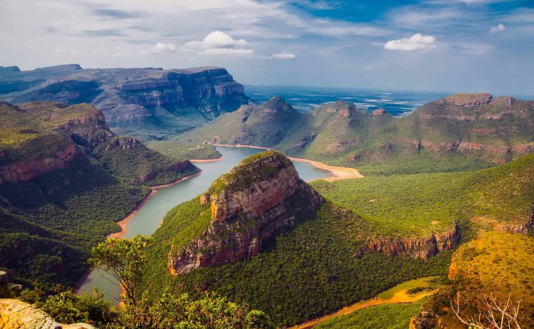 wild and scenic Kruger Panorama Route Blyde River Canyon
