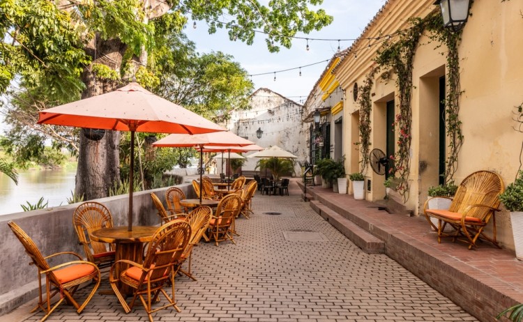 Cafes in Mompox Colombia