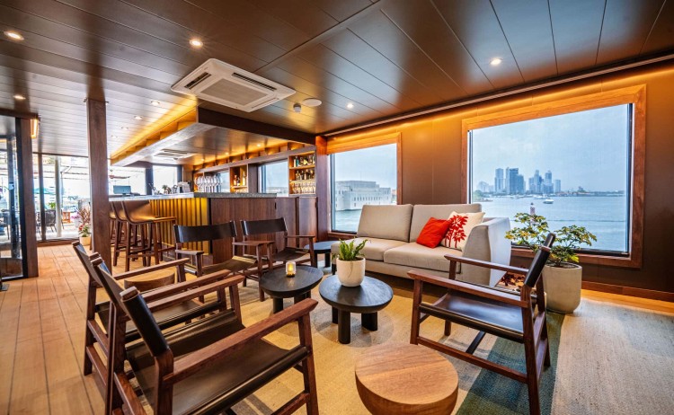 Wonders of Colombia cruise AmaMagdalena main lounge