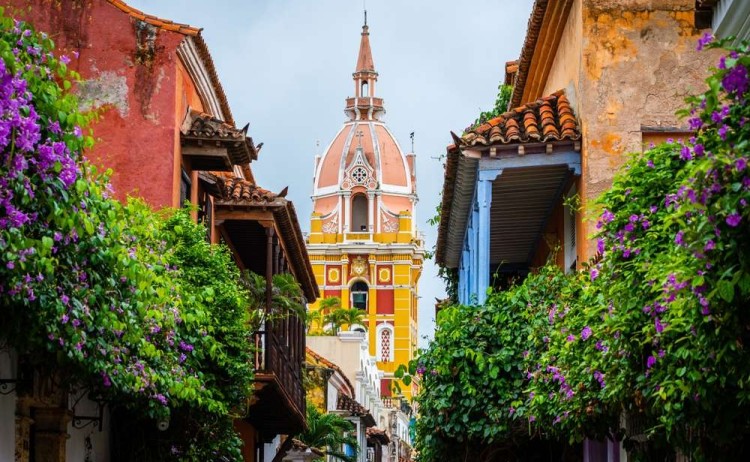 colorful street of cartagena 11zon