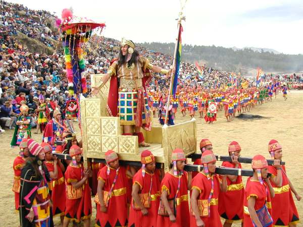 Inti Raymi, a traditional Inca festival in Peru