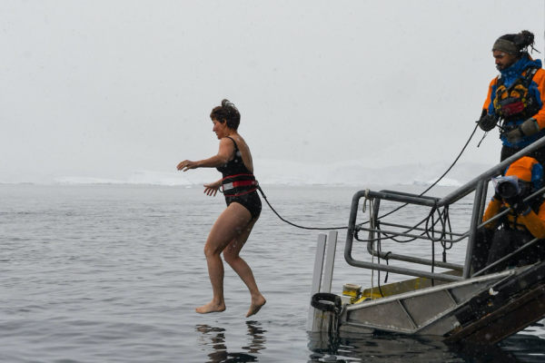 Polar plunge